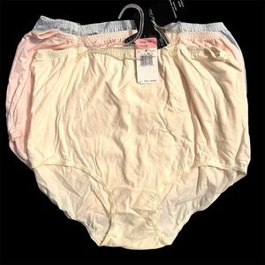 3 Pairs Vanity Fair Perfectly Yours Cotton Briefs